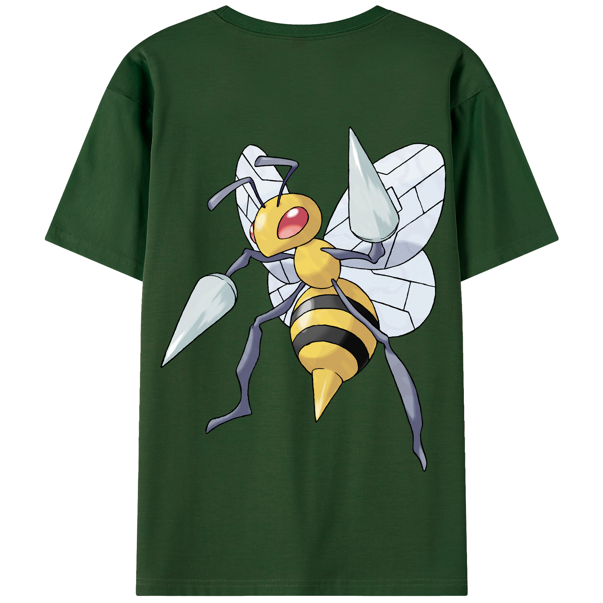 （画像用） ポケットモンスター Pokémon 綿100％半袖Tシャツ（背面プリント）